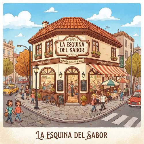 Logo Restaurante de Ejemplo